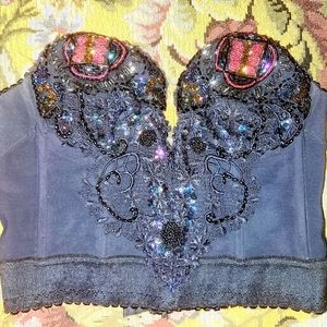 Vintage Victoria's Secret Beaded Corset